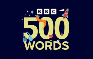 BBC 500 words logo